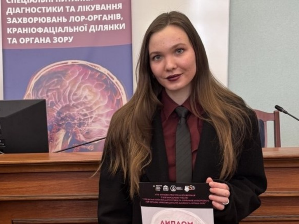 Студентка ПДМУ відзначена двома нагородами на міжнародних наукових конференціях