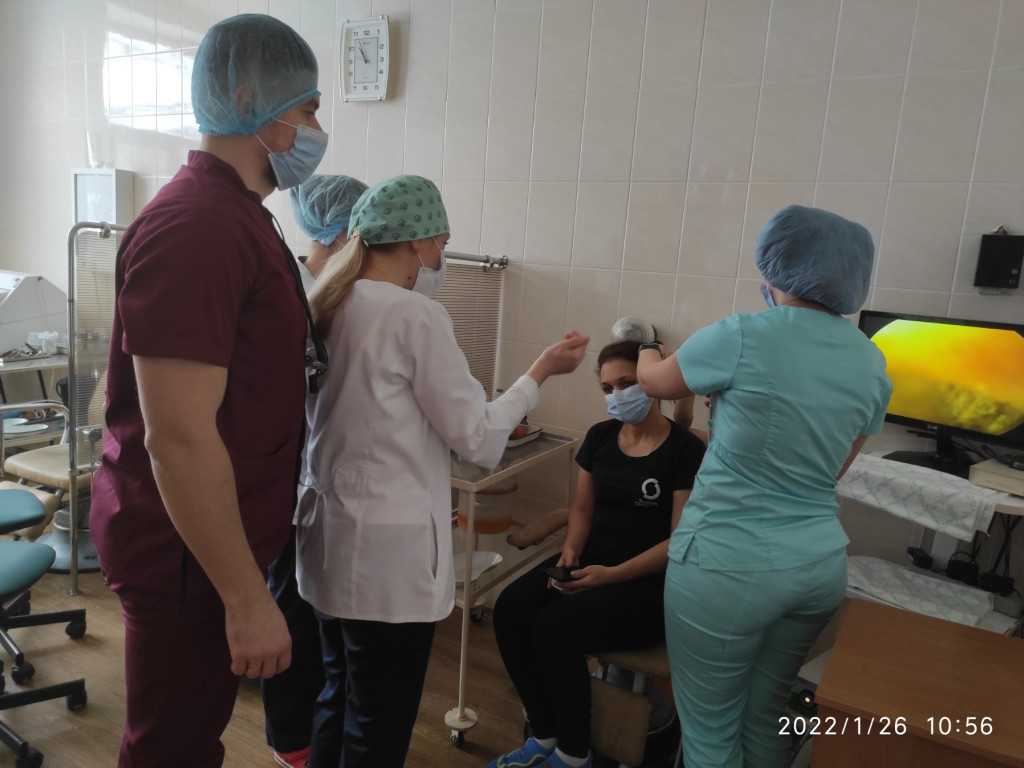 Майстер клас з ендоскопічного огляду