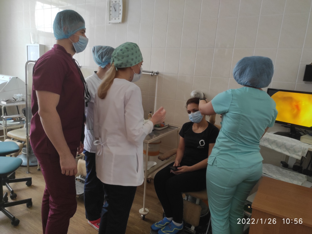 Майстер клас з ендоскопічного огляду