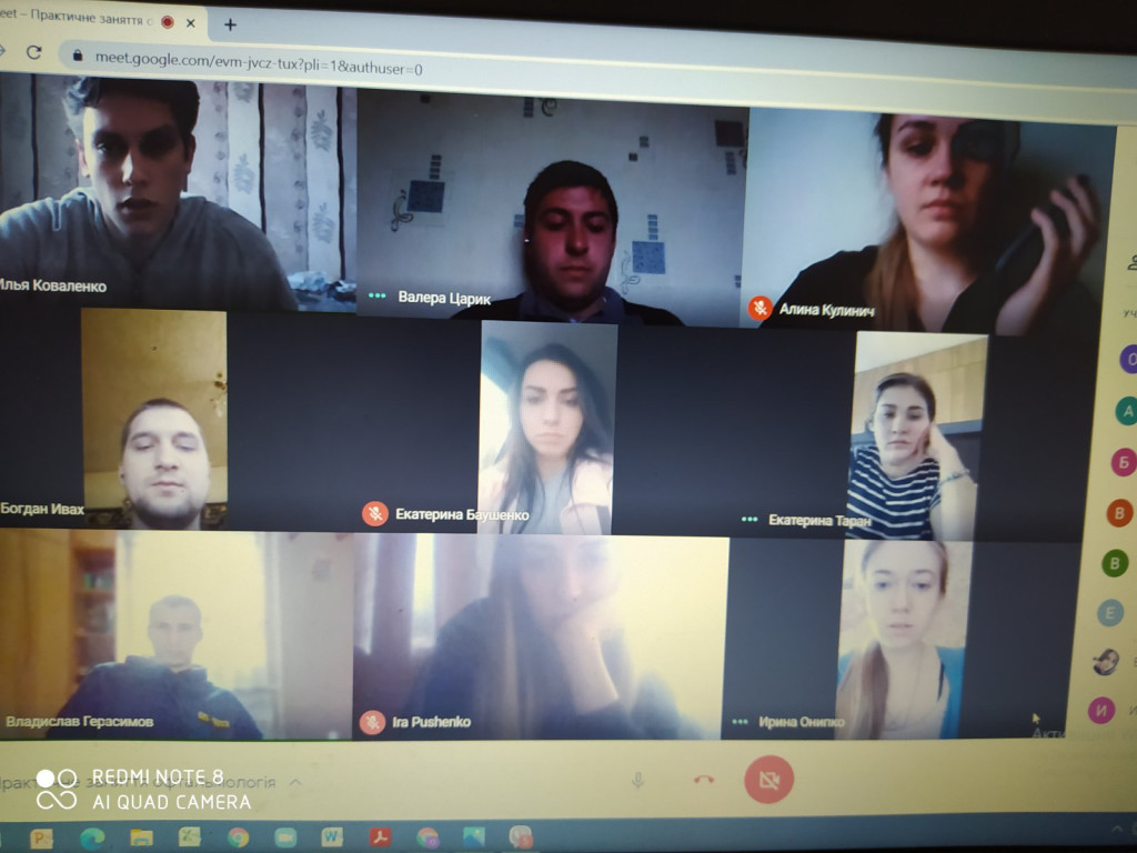 Виховна робота кафедри оториноларингології з офтальмологією